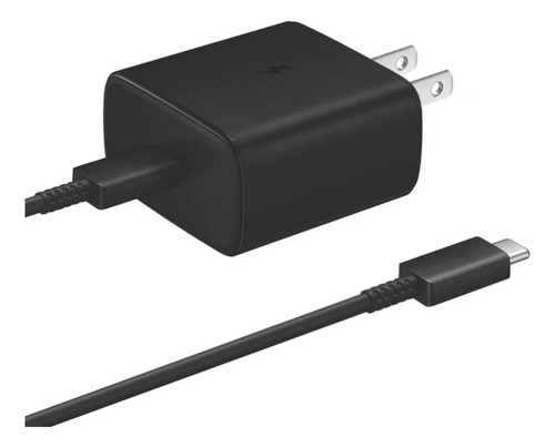 Cargador Original Para Samsung 45w Toda Linea S+ Fe 5g Ultra Negro