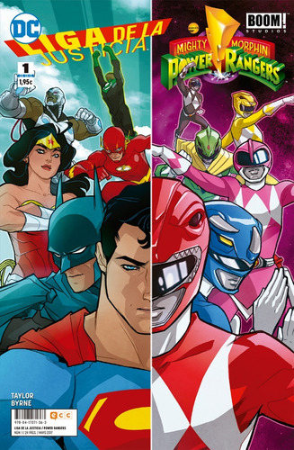 Liga De La Justicia/power Rangers