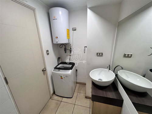 Departamento En Venta De 1 Dorm. En Santiago