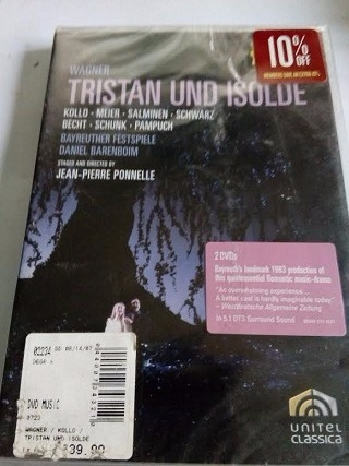 Imagen 1 de 1 de Dvd Wagner Tristan Und Isolde