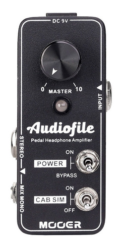 Mooer Audiofile Pedal Amplificador De Auriculares