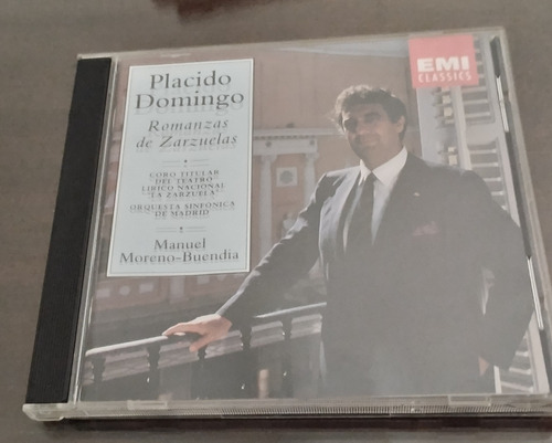 Plácido Domingo Cd Romanzas De Zarzuelas