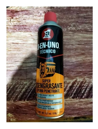Desengrasante Para Motor Para Carro Espuma Penetrante