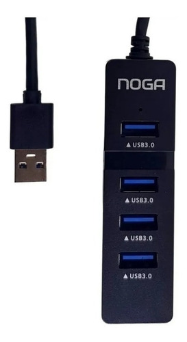 Hub Usb 3.0 4 Puertos Multiplicador Zapatilla Adaptador Noga