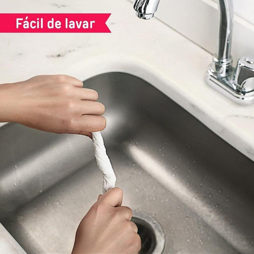 Pano Duramax Toalha Cozinha Reutilizável Rolo 58 Unid Branco