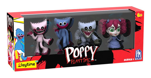 Poppy Playtime - Paquete De Figuras Coleccionables Vintage (