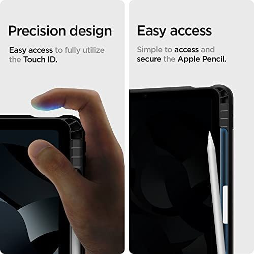 Imagen 7 de 8 de Funda Spigen Tough Armor Pro Para iPad Air 4th/5th Gunmetal