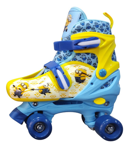 Patines Para Niños Minions Toymark Talla 19 A 21