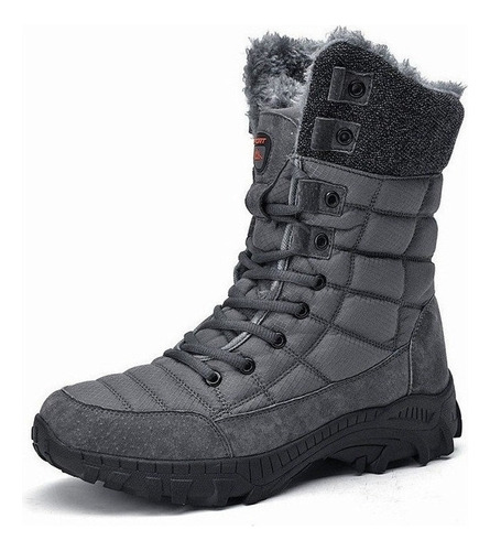 Zapatos Senderismo Al Aire Libre Para Hombres Nieve Gruesa