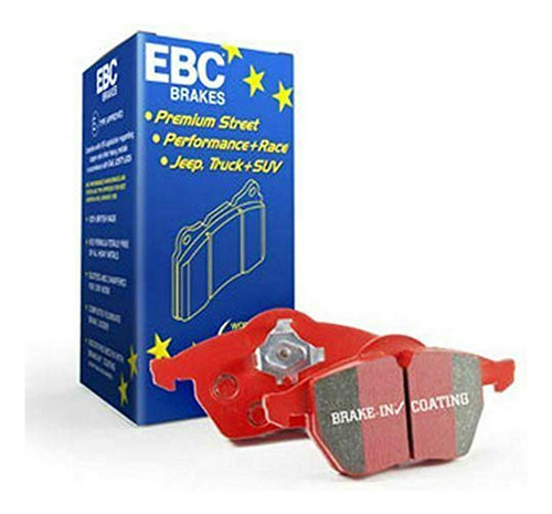 Ebc Brakes Dp31510c Redstuff De Cerámica De Baja Polvo Pasti