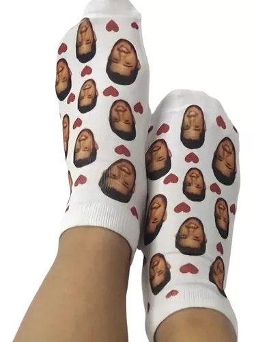 Calcetines DivvyUp Calcetines personalizados para la cara Pon tu cara en un  calcetín -  México