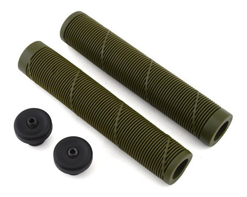 Puños Bicicleta Bmx Primo Chase Grip - Color Olive