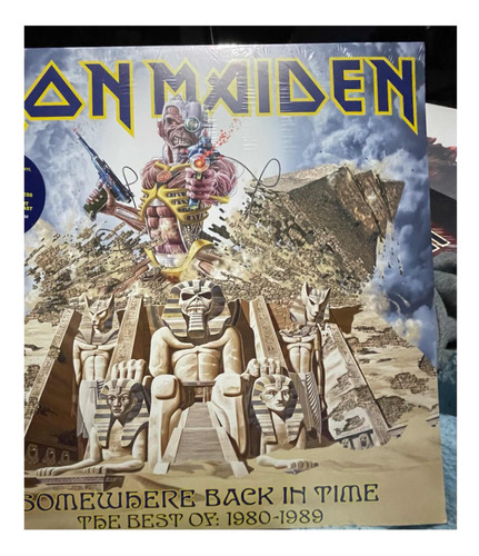 Vinilo Iron Maiden Somewhere Back In Time Edición Limitada