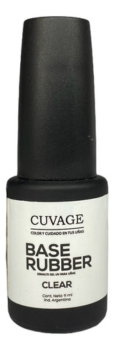 Base Rubber Clear 11ml Cuvage