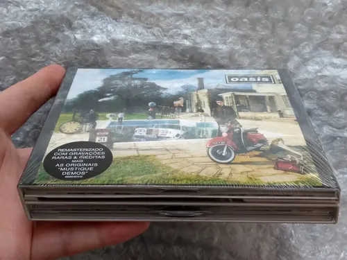 Cd Oasis Be Here Now Remastered Box Com 3 Cds Deluxe | MercadoLivre