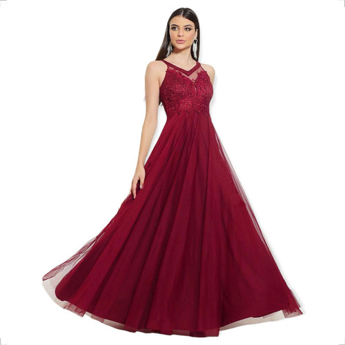 Vestido Rodado Princesa - Azul Serenity - Madrinha Formatura