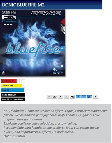 Donic Gomma Bluefire M2 