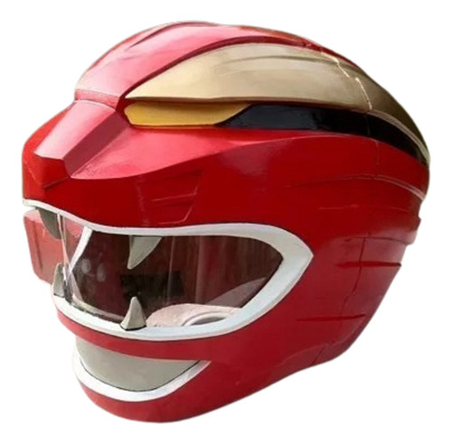 Planos Casco Power Ranger Wild Force Red Ranger Rojo