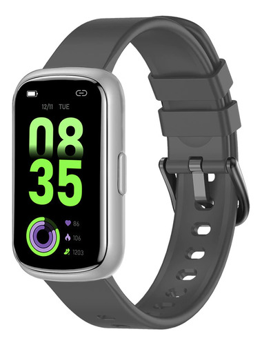 Combo Smartwatch Band Reloj Inteligente Sw22 + Auricular F95 Negro Negro