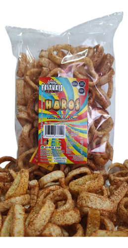 Haros Frituras De Harina De Papa Sabor Chile Y Cebolla