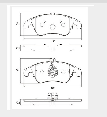 Pastillas De Freno Frasle P/ Mercedes-benz Clase C 230 Delan