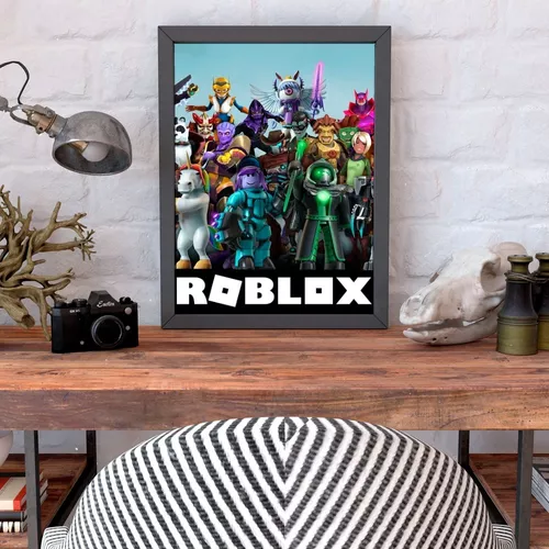 Roblox Quadro Para Decoração Quarto Infantil Elegante