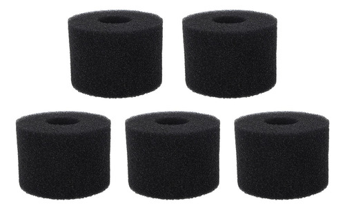 Cartucho De Esponja Para Filtro De Piscina, 5 Unidades, Negr