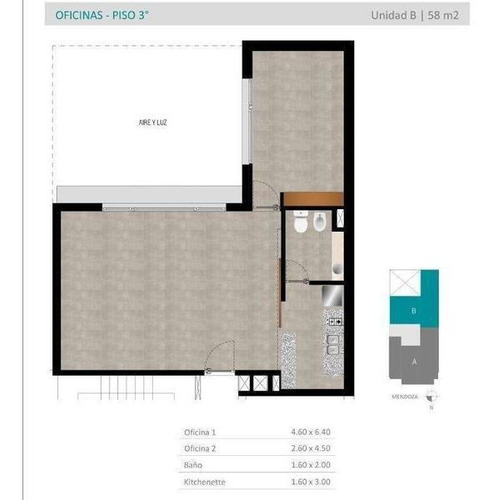 Imagen 4 de 12 de Venta Oficina - Consultorio 58m2 A Estrenar, Mendoza 2777 - Gazze