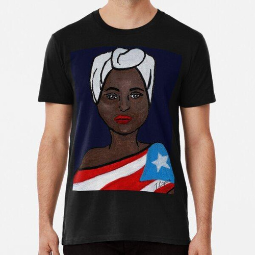 Remera Armada Afro-boricua Algodon Premium