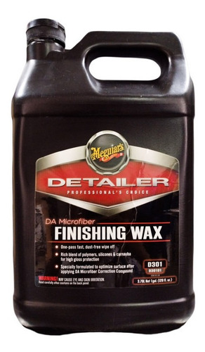 Pulitura Cera Meguiars Finishing Wax D301 1/4