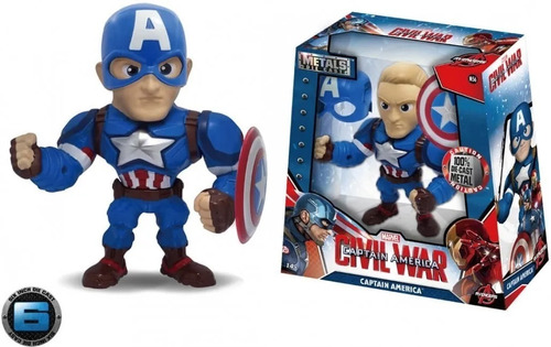 Imagen 2 de 4 de Metals Die Cast Captain America