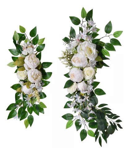 Coroa De Flores Rústica Em Arco De Casamento, Coroa De Flore