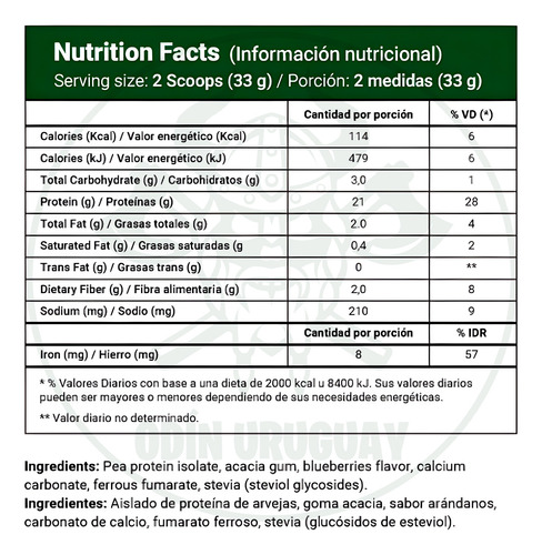 Vegan Protein Platinum 1 Libra + Shaker Vaso Proteína Vegana