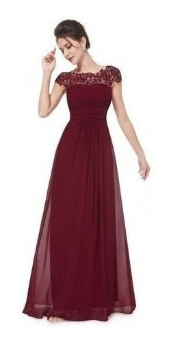 Vestidos De Damas De Honor Color Vino | MercadoLibre 📦 Vestidos De Damas De Honor Color Vino | MercadoLibre 📦