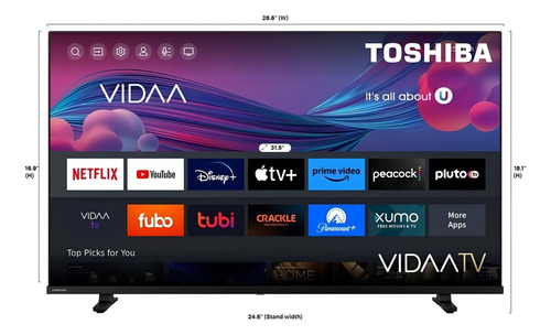 Smart Tv Toshiba 32 Pulgadas Model 32v35mu