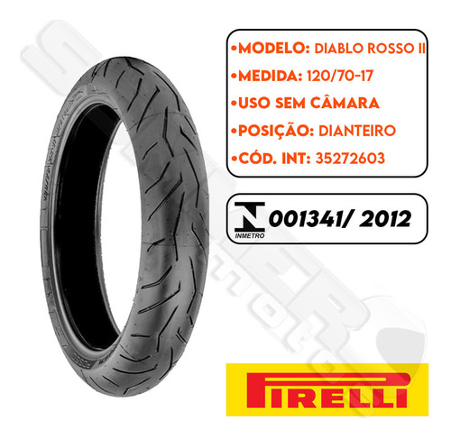 Par Pneu Bandit 650/ N 120-70-17 + 160-60-17 Pirelli
