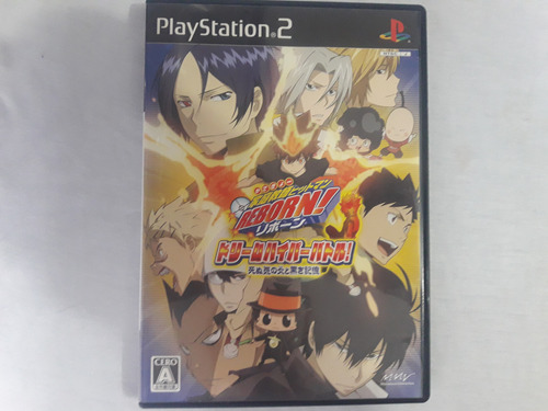 Hitman Reborn! Dream Hyper Battle! Jogo Original Ps2 Japonês (Usado)