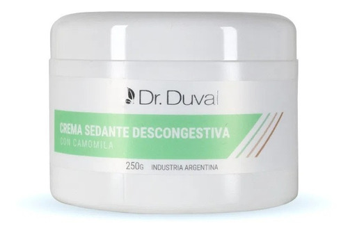 Crema Sedante Descongestiva Con Camomila X250g