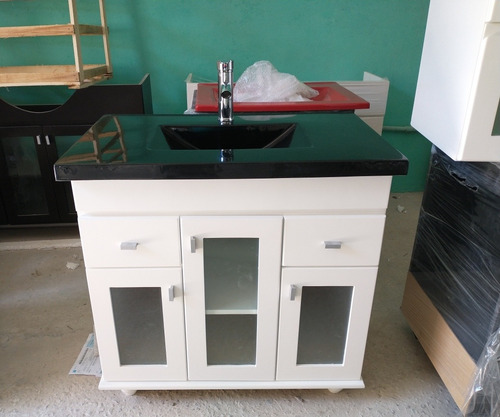 Imagen 4 de 10 de Vanitory Laqueado De 80 Cms, Con Mesada