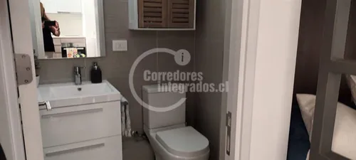 Departamento En Venta De 1 Dorm. En Concón, Con Vista Al Mar