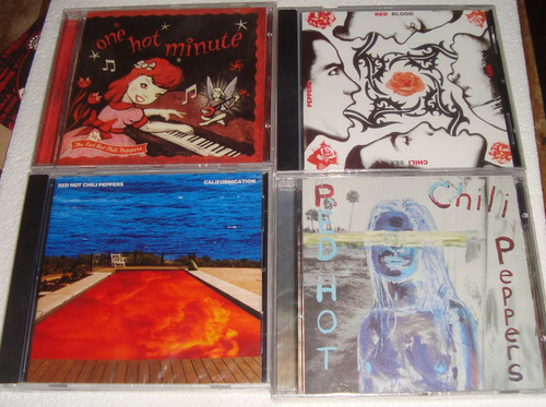 Lote Red Hot Chili Peppers 4 Cds Sellados Californic / Kktus