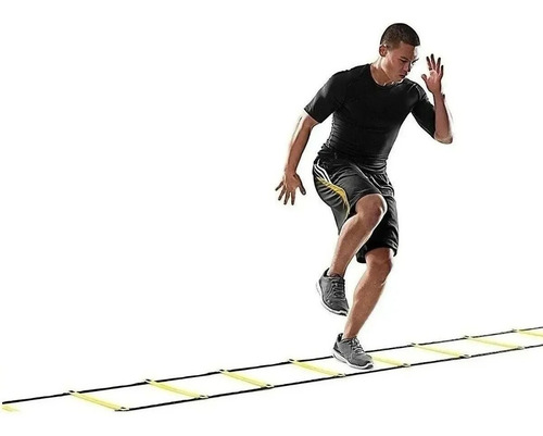 Imagen 5 de 9 de Escalera Entrenamiento 6 Escalones Coordinacion Calidad Pvc