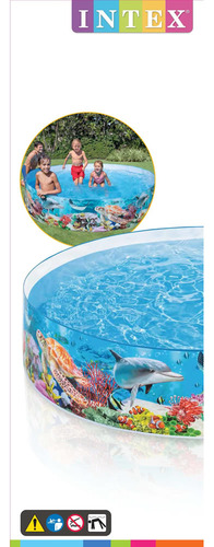 Piscina Infantil 2,44mts*46cms Color Multicolor Multicolor