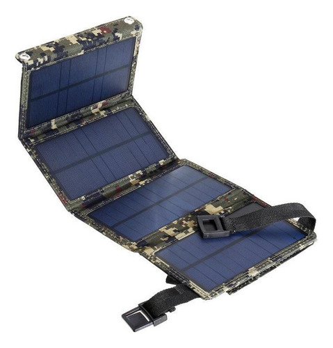 Cargador Usb Dual Solar 20w Portátil Del Panel Solar Del Te