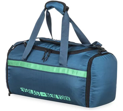 Imagen 1 de 9 de Bolso Everlast Deportivo Gym Urbano Amplio Correa De Hombro