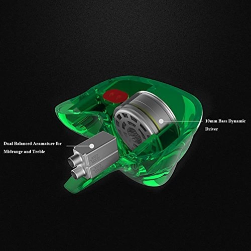 Imagen 3 de 7 de Auriculares Inalambricos De Triple Conductor Kz Zsr Hibrid