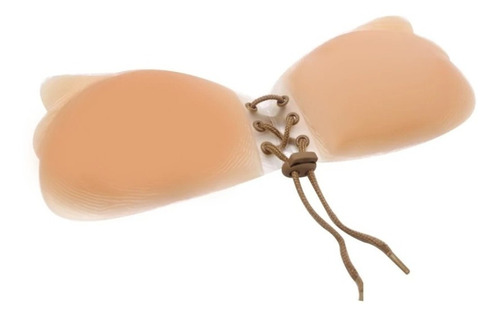 Imagen 1 de 10 de Corpiño Adhesivo Mariposa Cordon De Silicona + Pezoneras