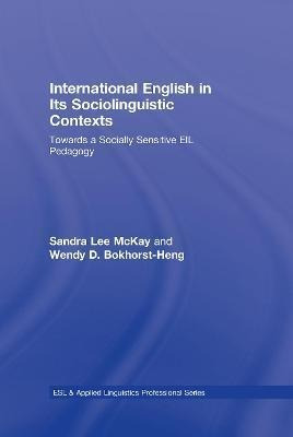 Libro International English In Its Sociolinguistic Contex...