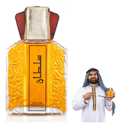 D Perfumes Árabes Para Homens 100ml Sultan Eau Toilette Du 3