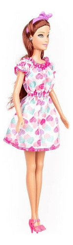 Muñeca Brittany Vestido Corazones